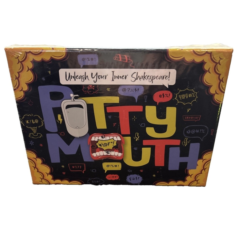POTTY MOUTH PARTY GAME OF BAD WORDS AND INSULTS FUNNY JAW DROPPING New Sealed